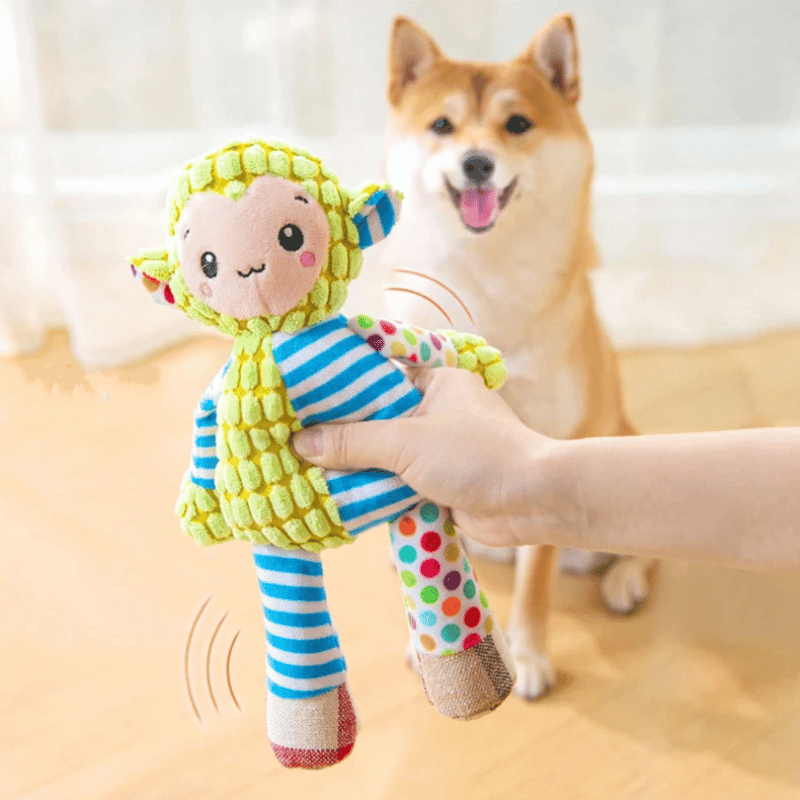 (🌲EARLY CHRISTMAS SALE - 49% OFF) IMMORTAL SQUEAKER PLUSH TOY FOR AGGRESSIVE CHEWERS
