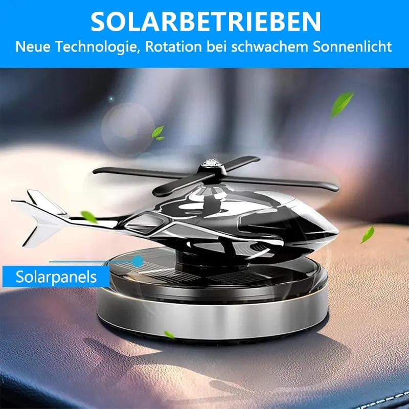 🔥Letzter Tag Verkauf 49% Rabatt🚁 Solarbetriebener rotierender Hubschrauber-Auto-Lufterfrischer