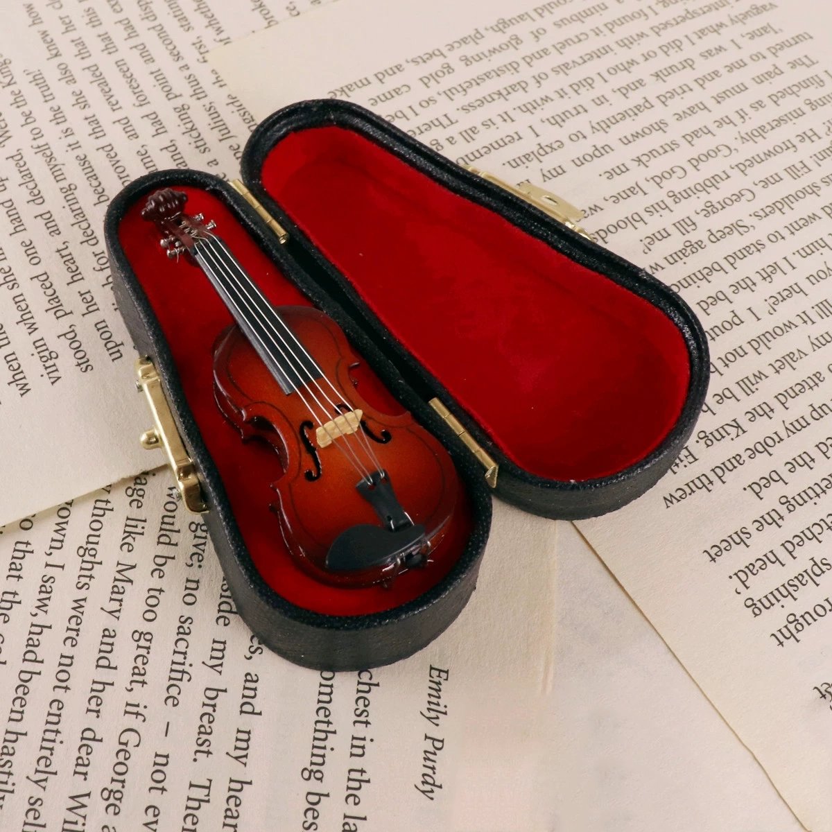 🎁TikTok Last Day Sale - 70% OFF🔥Playable Tiny Violin Figurine