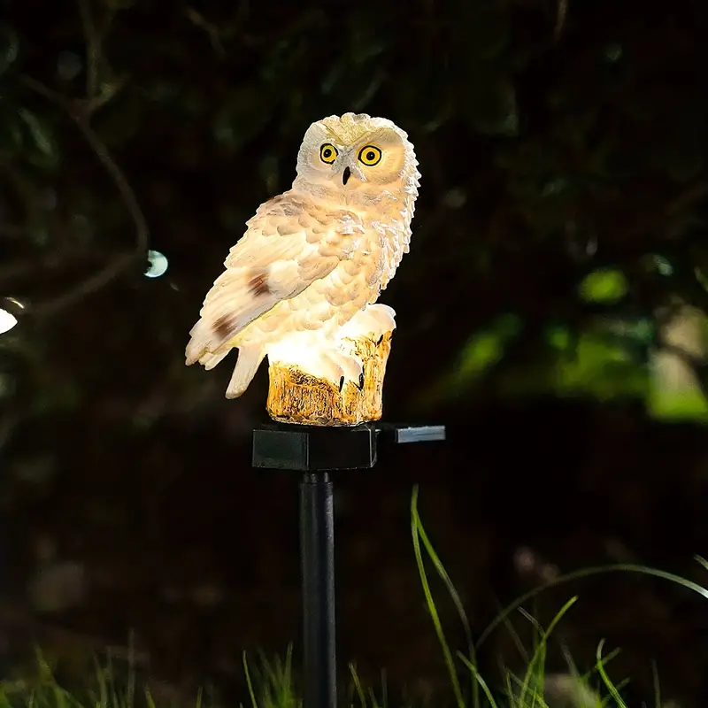 🔥Handmade American Eagle Solar Garden Light