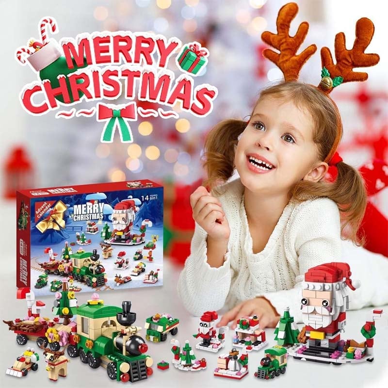 🔥Last Day Flash Sale🔥-🎅2024 Christmas Building Blocks Gift Box