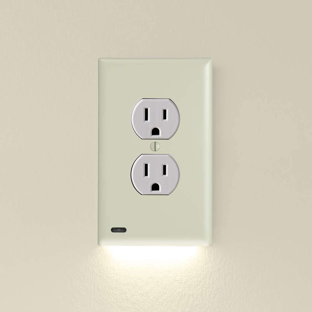 (🔥LAST DAY PROMOTION - SAVE 49% OFF)💡Outlet Wall Plate With Night Lights-No Batteries or Wires
