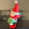 Christmas green gnome