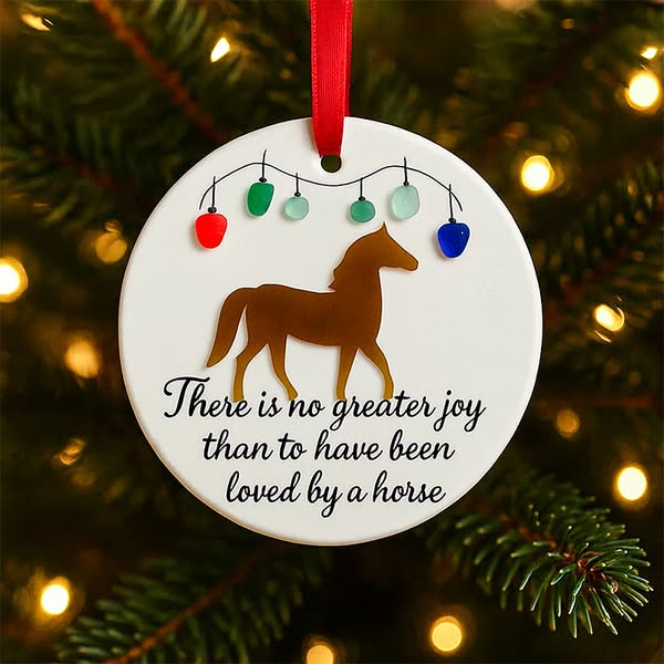 Sea Glass Art Animal Ornament