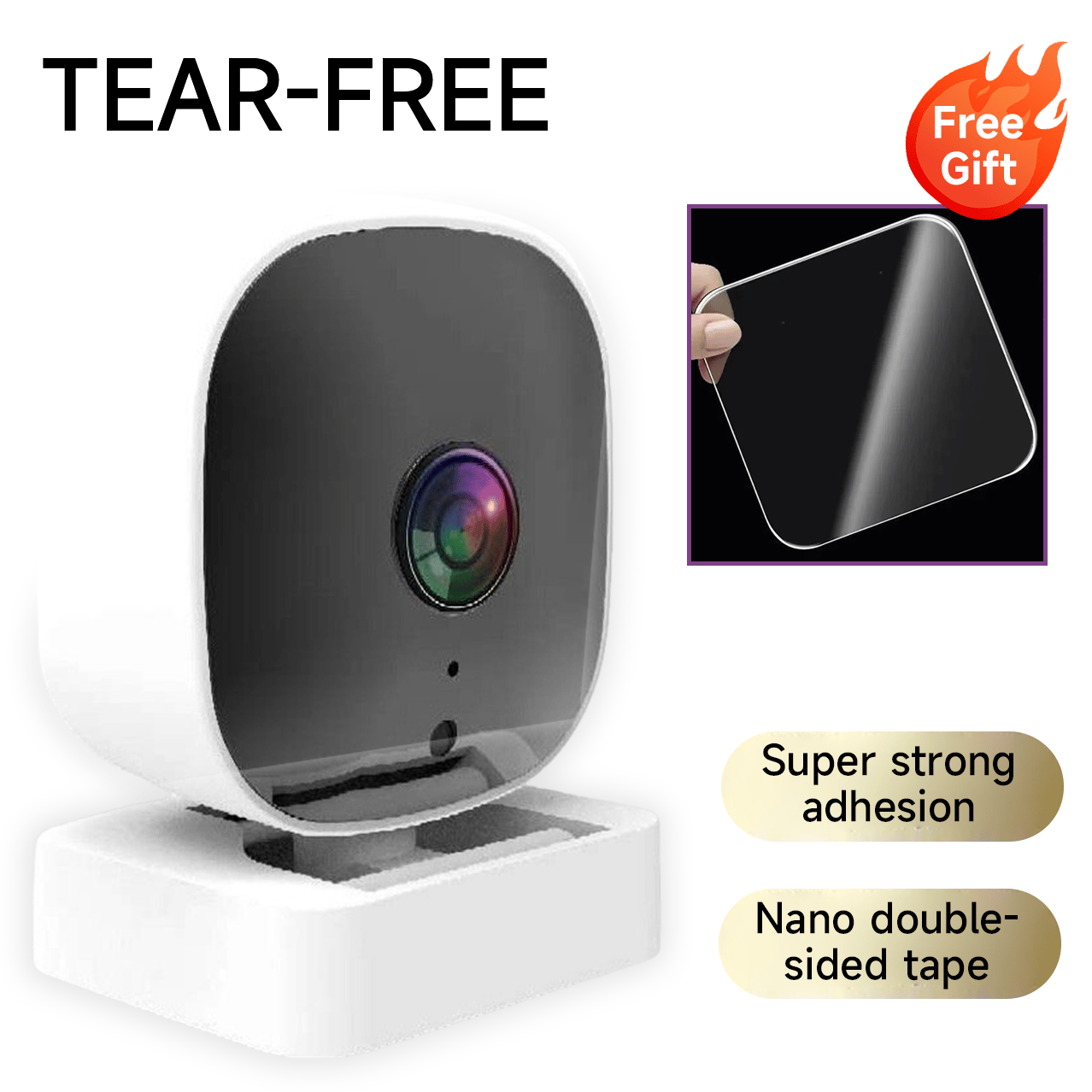 🔥 crystal-clear 2K security camera 🎥 Color Night Vision 🌙 24/7 Recording & Smart Alerts 🚨 Easy Install! 🔒