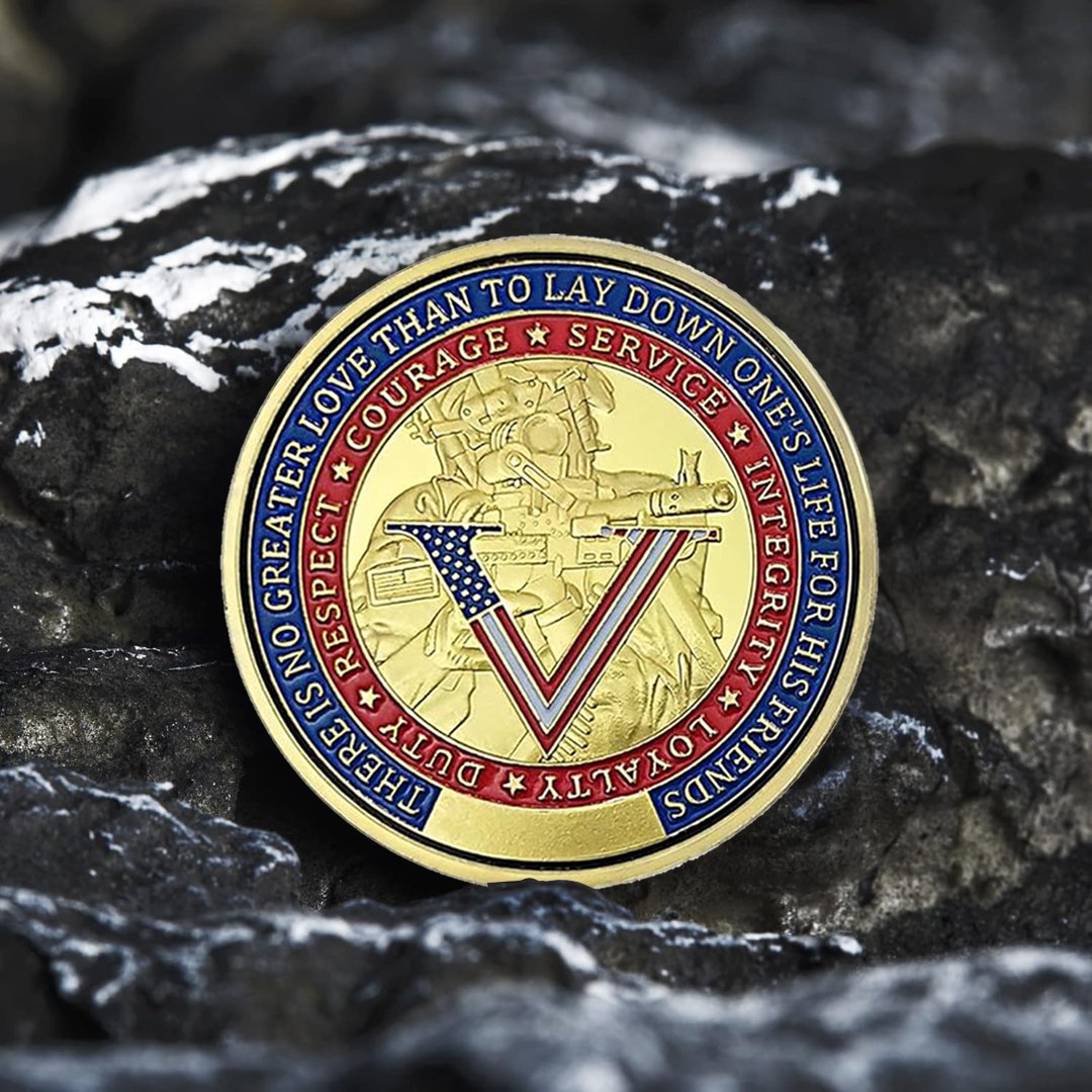 💖Thank You for Your Service US Army Veteran Challenge Coin