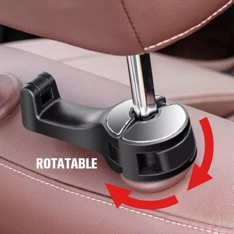 Christmas Hot Sale 48% OFF - CAR SEAT BACK HIDDEN HANGER - BUY 3 GET 1 FREE NOW