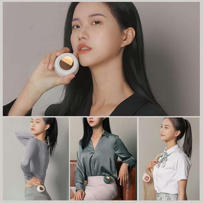 🔥Last Day Promotion 70% OFF🔥Portable Silent Mini Bladeless Electric Fan⚡Buy 2 Free Shipping
