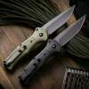 ⚔ Tactical Folding Knife – CPM-D2 Blade, Nylon Fiber Handle