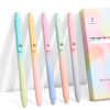 🎁TikTok Last Day Sale - 70% OFF🎉5Pcs Rainbow Minimalist Press Type Quick Drying Carbon Gel Pens Set