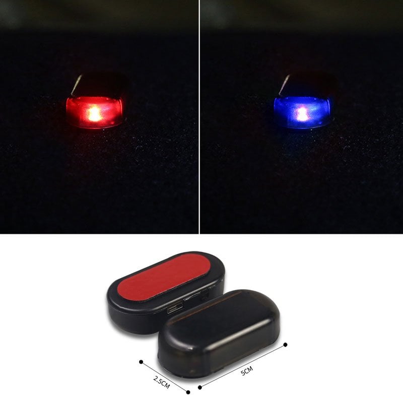 (🔥Last Day Promotion- SAVE 50% OFF) Solar Anti-theft Anti-theft Light In The Car - BUY 2 GET 1 FREE (3 SET)