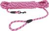 Hi Kiss Dog/Puppy Obedience Recall Training Agility Lead - 15ft 20ft 30ft 50ft 100ft Training Leash - Great for Play, Camping, or Backyard - Black 30ft