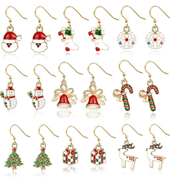 🎁Early Christmas Sale 48% OFF - Christmas Earrings Set Gifts(🔥🔥BUY 2 SAVE$10 & FREE SHIPPING)