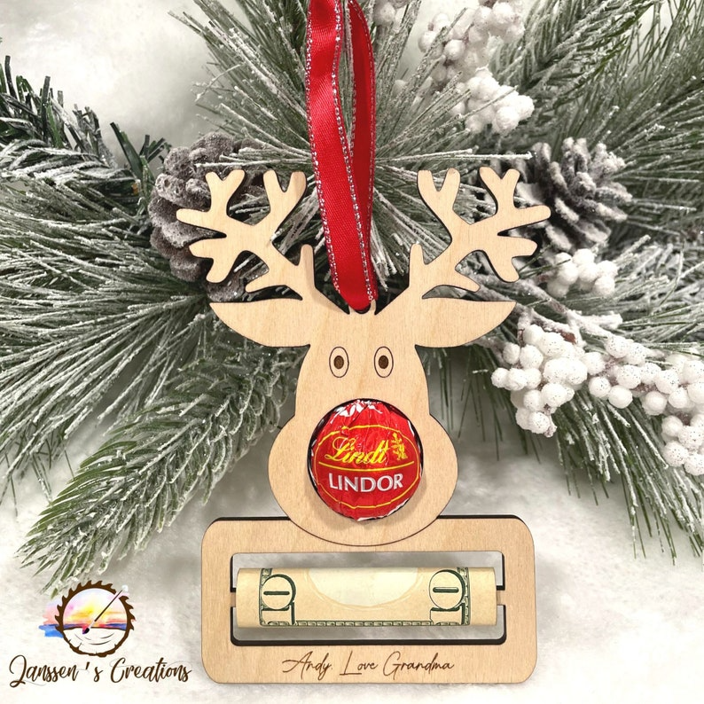 🌲Early Christmas Sale 50% Off🌲2024 Handmade Wooden Wallet Christmas Ornament Decoration, BUY 3 GET 1 FREE