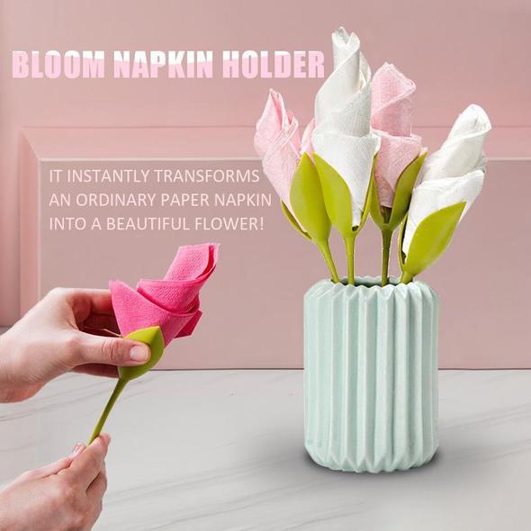 🎀Last Day Sale- Get 48% OFF🎁-Flower Napkin Holder