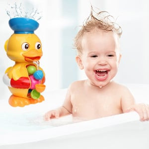 🔥Flash Sale-70%Off🔥Duck spinning water wheel bath toy(Buy 3 Save $15.6）