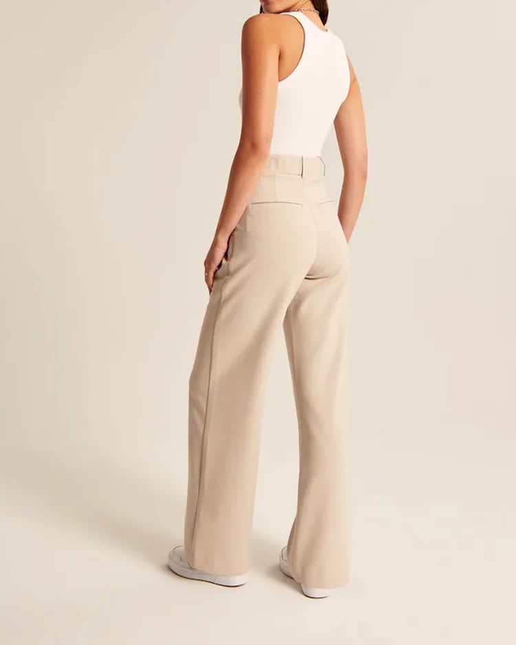 🔥NEW IN 49%OFF - HIGH WAIST TAILORED WIDE LEG PANTS