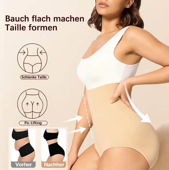 ⏰Letzter Tag 50% Rabatt – Shapewear-Höschen mit hoher Taille und Bauchkontrolle