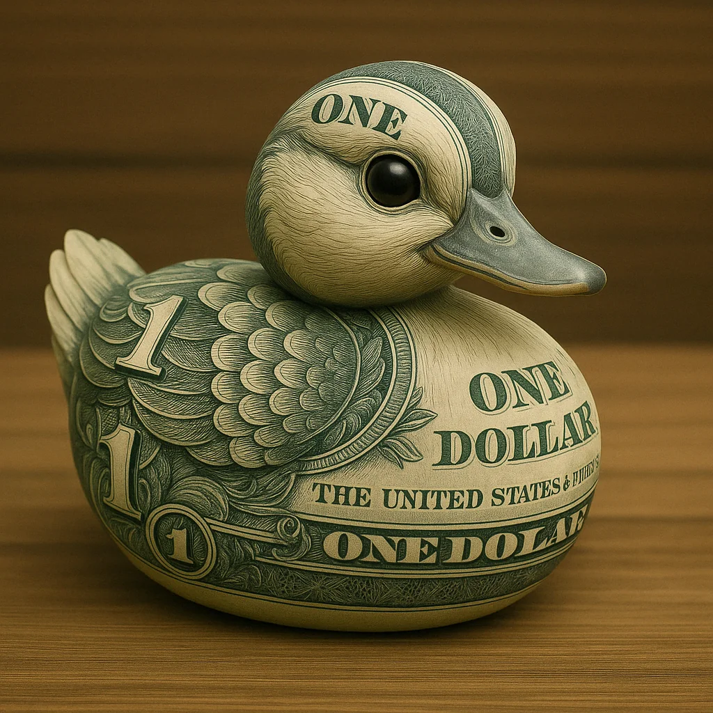 🔥Limited Edition🎁US Dollar Duck Set🦆