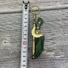 🔥LAST DAY 50% OFF🔥Handmade Keychain Pendant Knife with Solid Wood Scabbard