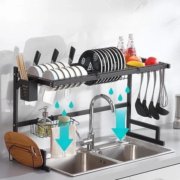 🔥 Last Day Promotion 49% OFF🔥 New Adjustable Dish Drainer on the sink💝