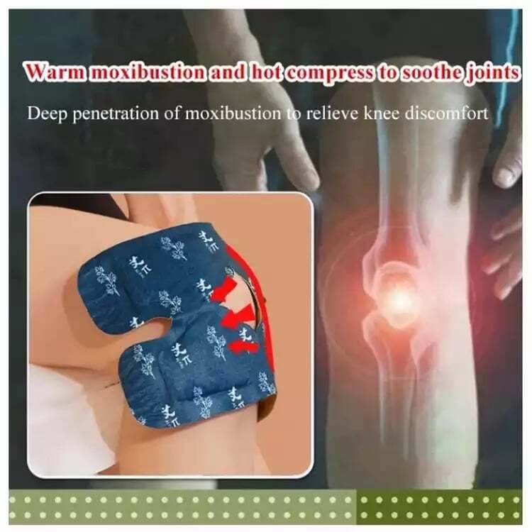 Steam Heating Knee Patch