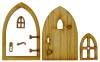 🔥Country Cottage Wooden 3D Fairy Door Craft Kit with Fairy Windows, Keyhole and Door Handle for Fairy Gardens- Buy 3 Get Free Shipping