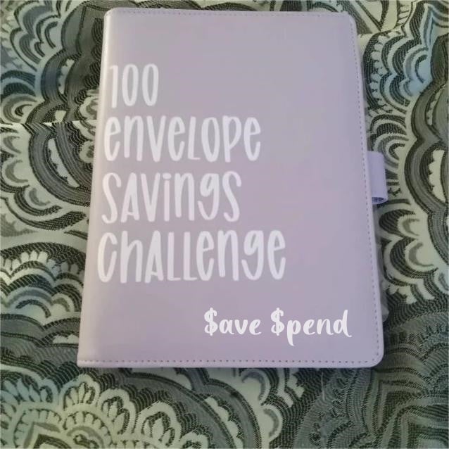 ✉️100 Envelope Savings Challenge Book