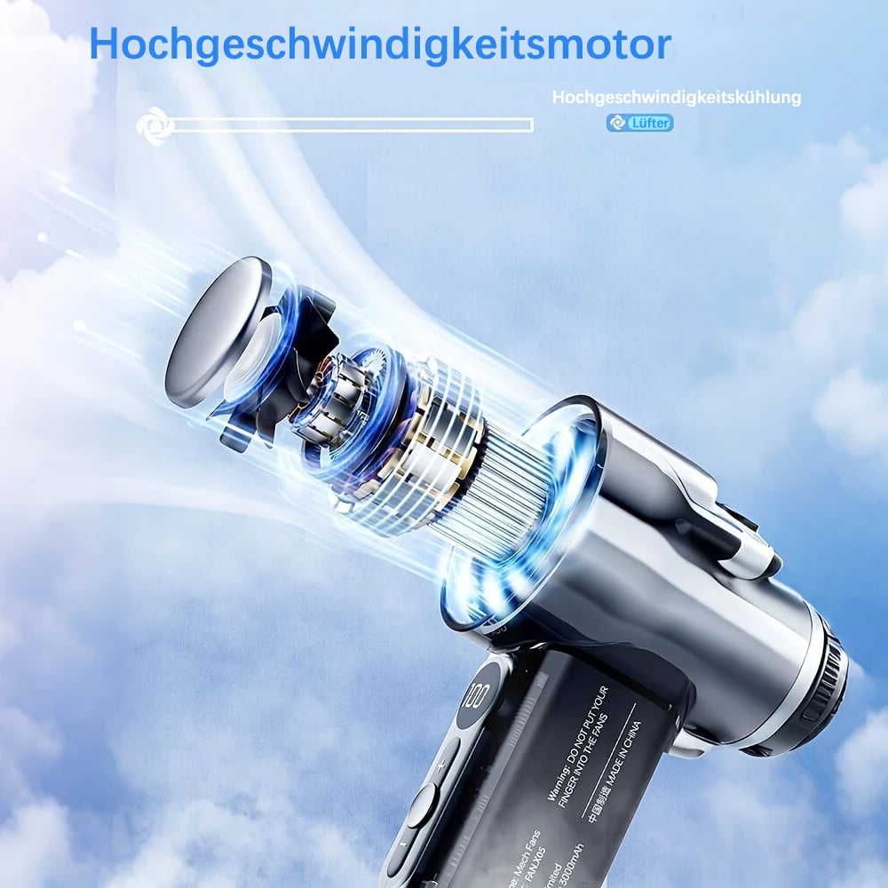 🔥Letzter Aktionstag! 🔥Kaltkompressen-Ventilator, transparenter Mini-Ventilator im Mecha-Stil