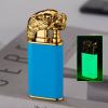 (🔥Last Day Promotion 50% OFF) Double fire switch direct punch metal lighter - Buy 3 Get Extra 15% OFF  & FREE SHIPPING