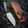 Blade Handmade Knife - Hand Forged + Sheath
