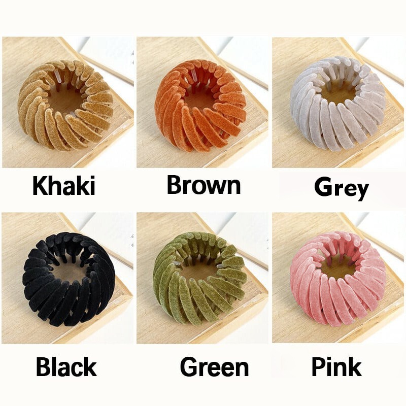 (🌲Early Christmas Sale- 49% OFF) Bird Nest Magic Hair Clip - 	A Set (7 Colors) 🌲Save 15$ & Free Shipping