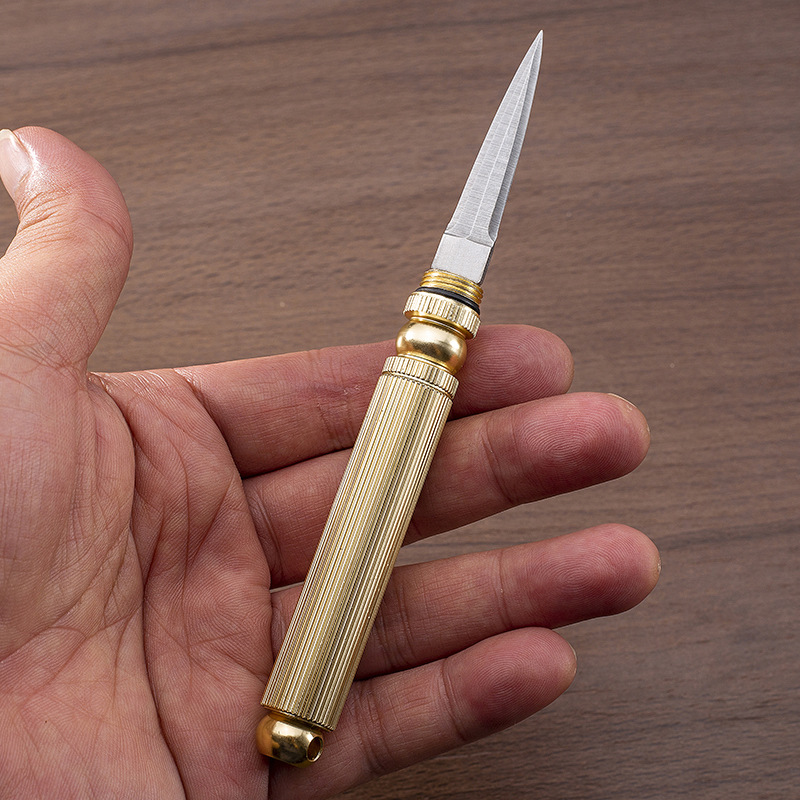 🔥Last Day Promotion 50% OFF🔥Multifunctional Brass Outdoor Knife--Buy 2 Get 1 Free NOW