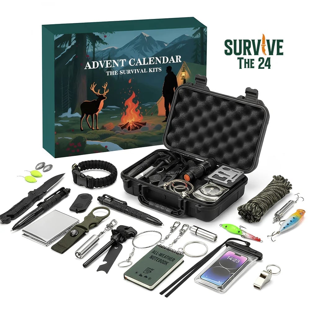 🎄TikTok Christmas Last Day Sale -70% OFF✨SurviveThe24TM Advent Calendar