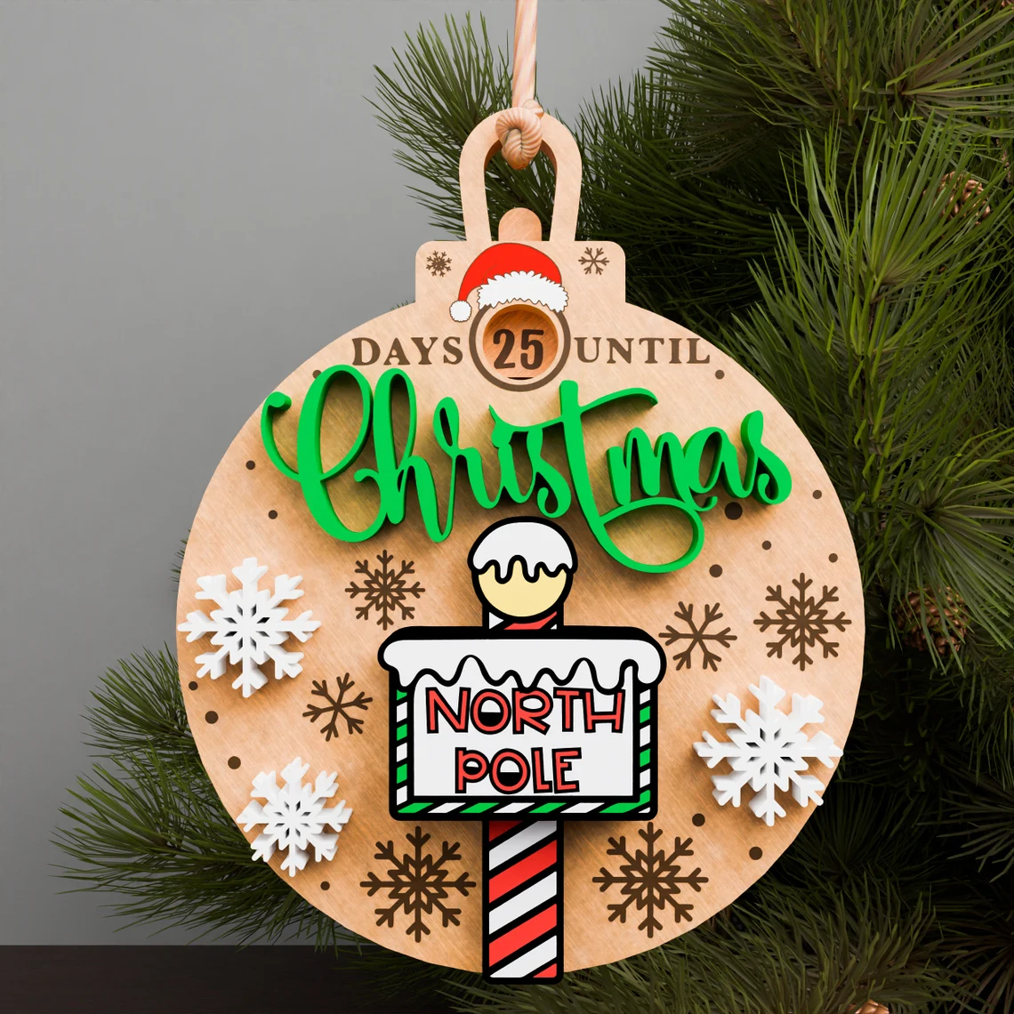 🎁Christmas Tree Countdown Onaments