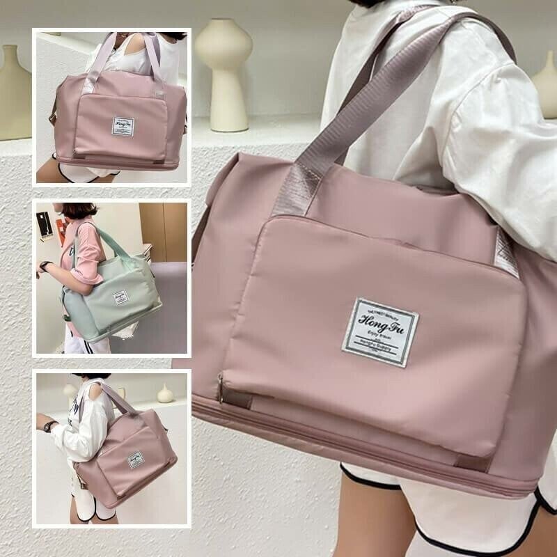 🔥Heißer Verkauf - 50% Rabatt-Faltbare Reisetasche mit großem Fassungsvermögen