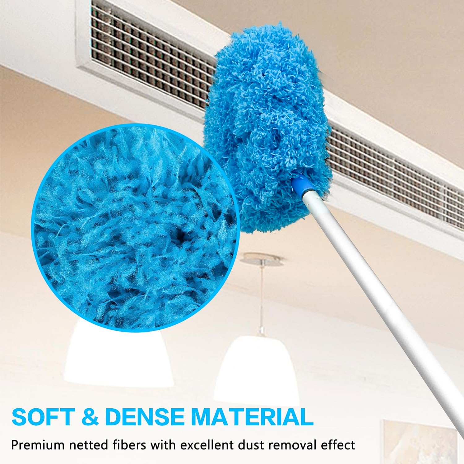 🎁TikTok Last Day Sale - 70% OFF🔥Ceiling Fan Duster With Extension Rod