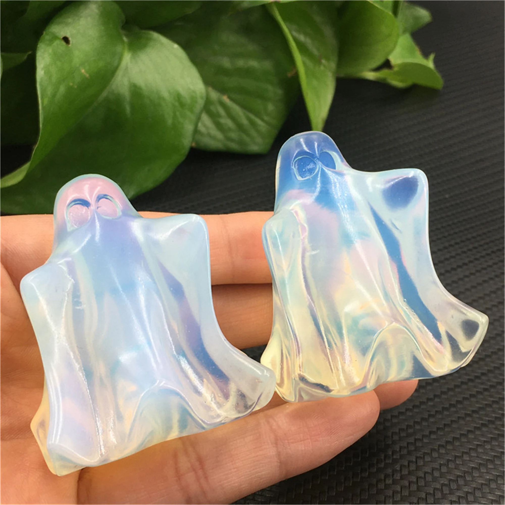 🔥HOT SALE 49% OFF🔥 - Hand Carved Opalite Ghost Skull