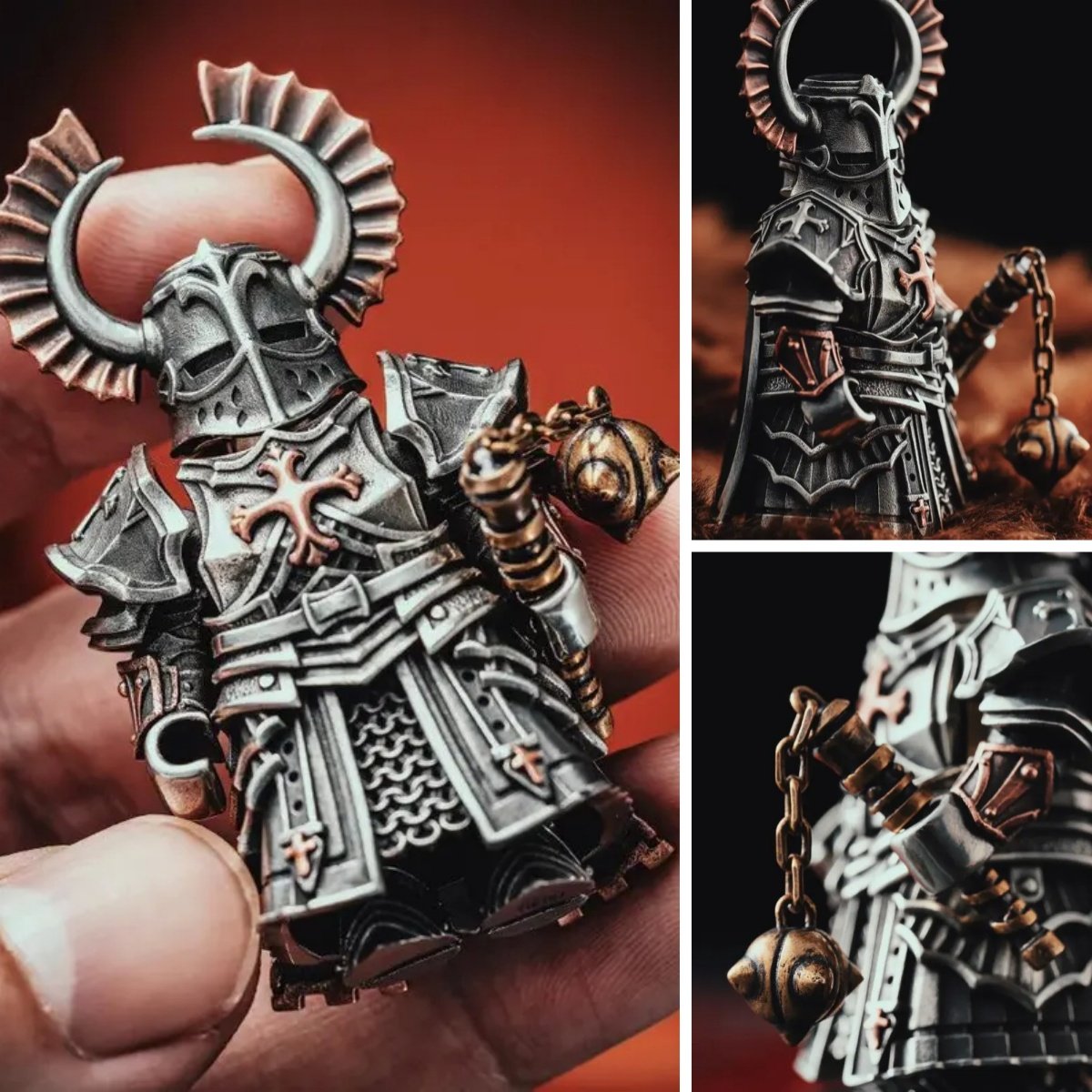 LAST DAY 50%OFF-Sunshinecraft® Handcrafted Crusader and  Crimson Templar statue