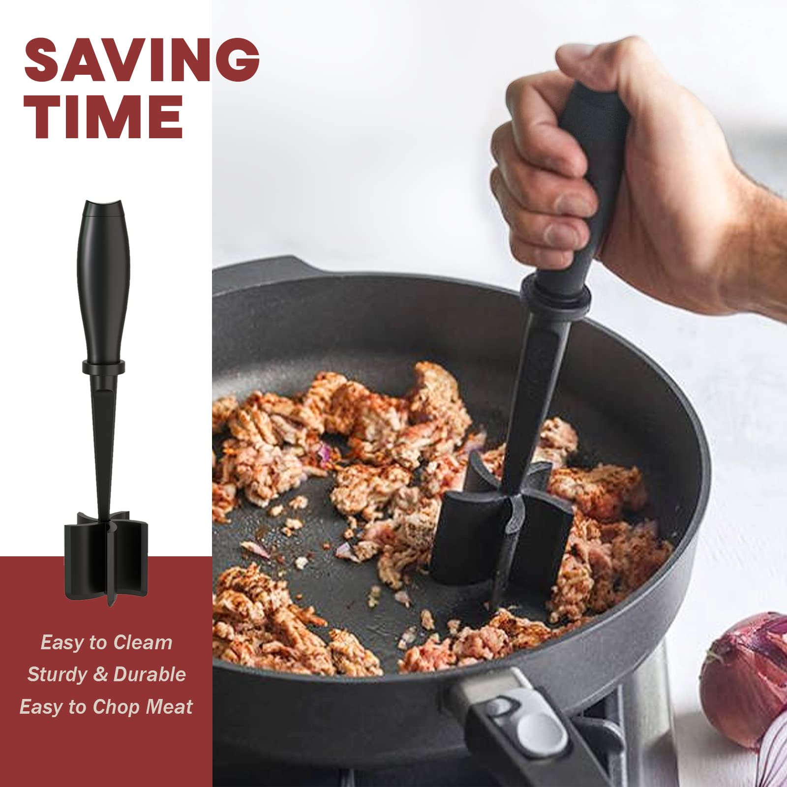 🔥Last Day 49% OFF-🍔🍖Meat Chopper & Hamburger Grinder