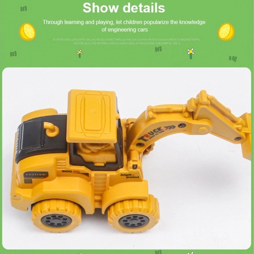 ⏰Only $9.99🎁Press & Go Engineering Car Toys