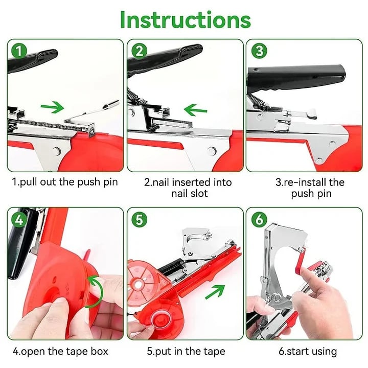 🌹Last Day 49% OFF -🍅Plant Tying Machine🌶️