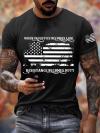 Men's FDT 8647 When Injustice Becomes Law, Resistance Becomes Duty Printing T Shirt