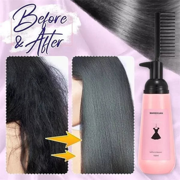 💝Christmas Hot Sale 49% OFF🎁3-Second Silk & Gloss Hair Straightening Cream