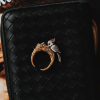 Handcrafted Woodpecker Ring