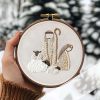 Nativity Scene Embroidery Kit