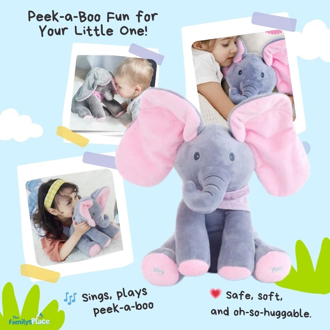 🔥Last Day Promotion 70% OFF💥Peek a boo Talking Elephant - Familysplace™