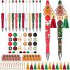 🔥Last Day Promotion 70% OFF🔥12 Christmas Beaded Pens DIY Kit