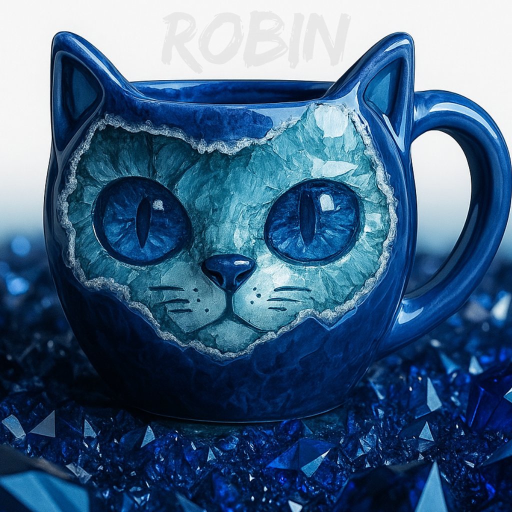 🎁TikTok Last Day Sale - 70% OFF🔥NEW HANDMADE Crystal Cat Face Mugs – Limited Edition☕