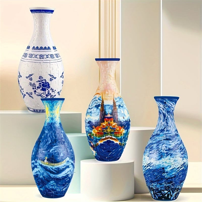 🎄Christmas Promotion-49% OFF🎄3D Art Puzzle Vase,Buy 2 Free Shipping